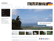 Tablet Screenshot of hikerly.com